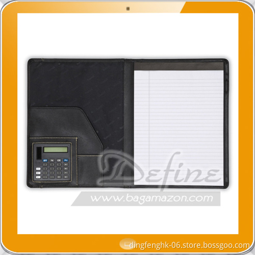 Professional Slimline Padfolio and Portfolio with Contrast Stitch